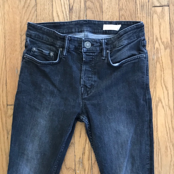 All Saints Grey Cigarette Jeans, 28 - Picture 4 of 8